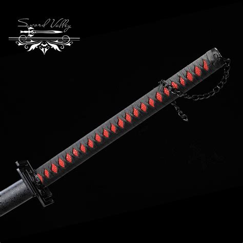 Buy Zhengjc Katana Samurai Sword Kurosaki Ichigo Sword Cosplay Anime