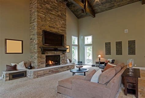 Chimenea en el salón 25 ideas originales