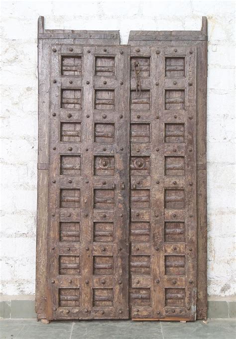 Indien Massive Tür Antik Teak Vi Ed 015 Kaufen Bei Luxurry Park