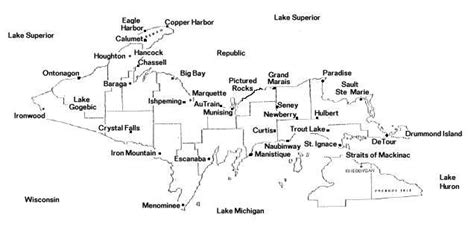 Map Of Michigan Upper Penninsula Time Zones Map World