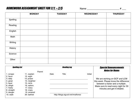Free daily assignment printable homework planner. Nursing assignment sheets - reportz725.web.fc2.com