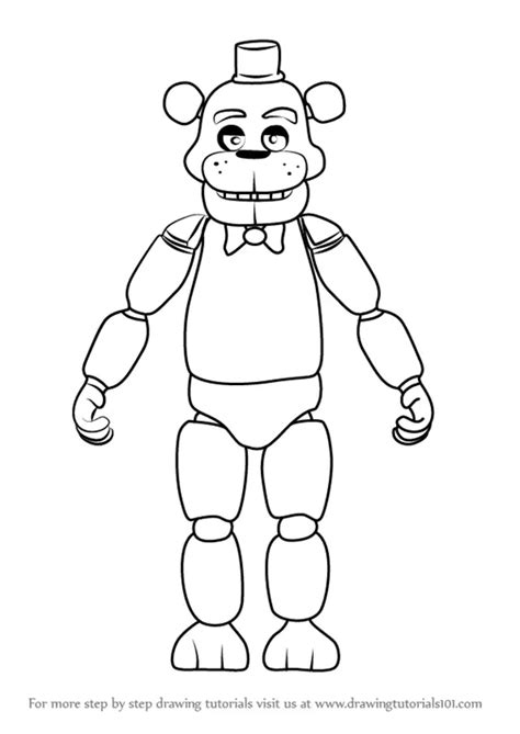How To Draw Five Nights At Freddys Characters Insured By Laura