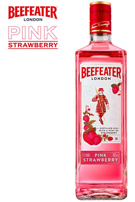 Beefeater Dry Pink Gin Mit Erdbeeren Veredelter Gin Vodka Haus