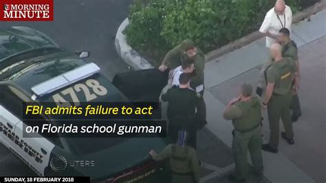 Fbi Admits Failure To Act On Florida School Gunman Youtube