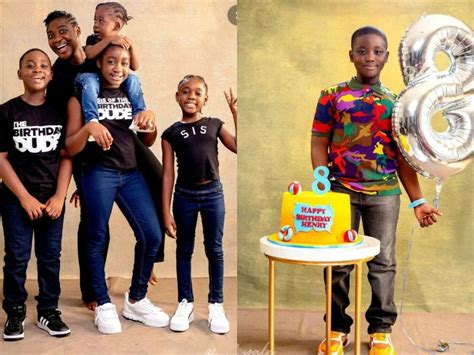 mercy johnson and her husband has shared adorable pictures of their son henry as he marks his
