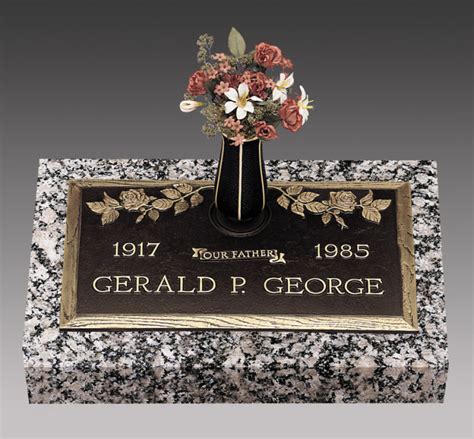 Monuments Markers Headstones Cremation Cemetery Funeral Bronze