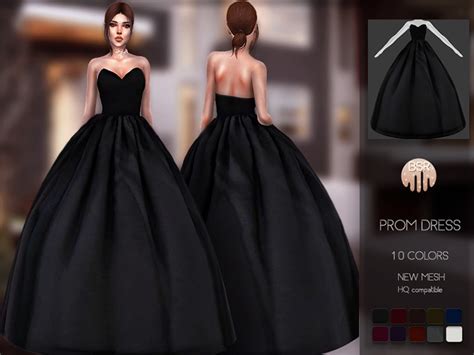Sims 4 Maxis Match Prom Dresses