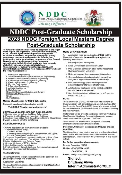 Apply For 20222023 Ptdf Overseas Postgraduate Scholarship Scheme
