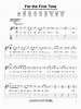 For The First Time by The Script - Easy Guitar Tab - Guitar Instructor