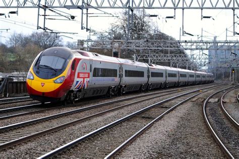 Virgin Padolino Tilting Train Train Uk Rail British Rail