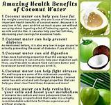 Images of Pure Coconut Water Health Benefits