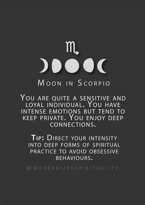 scorpio moon scorpio moon moon sign astrology scorpio moon sign