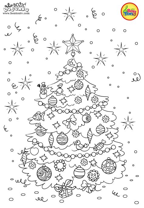 Festive Christmas Coloring Pages For Kids