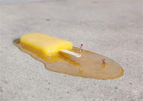 Tiny Street Interventions By Slinkachu Daily Design Inspiration For