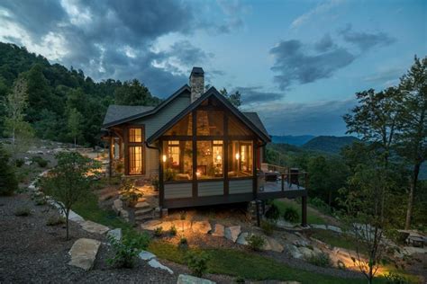 Perched On A Hillside This Home Takes Full Advantage Of Its Gorgeous