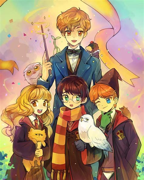 Harry Potter Fondo De Pantalla Animado Dibujos Animados Anime