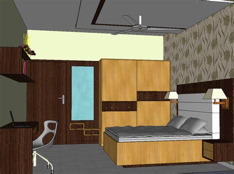 3d Master Bedroom Cad Drawing Is Given In This Cad File Download This