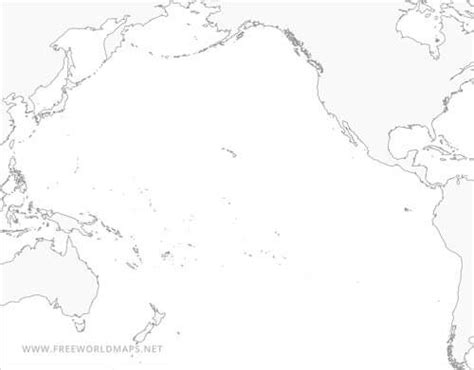 Maps Of The Pacific Ocean