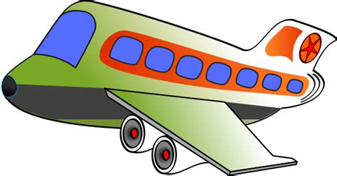 White Jumbo Jet Clip Art At Vector Clip Art Online Royalty