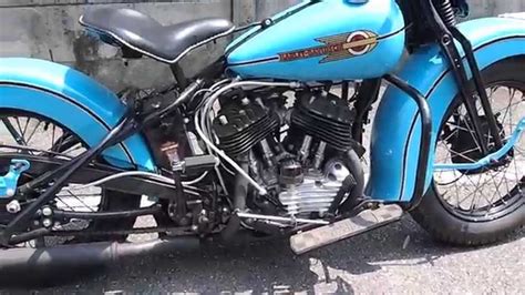 1937 Wld Harley Davidson Flathead Youtube