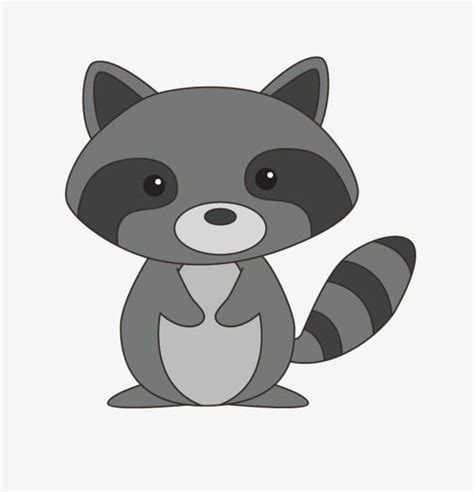 Cute Raccoon Cartoon