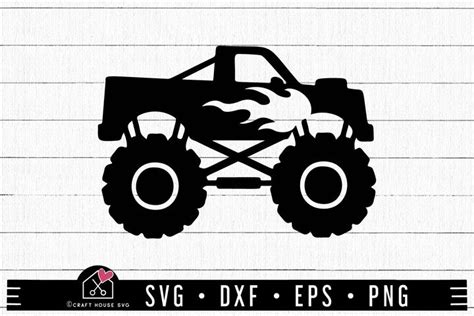 FREE MONSTER TRUCK SVG | FB138 - Svg Files For Free