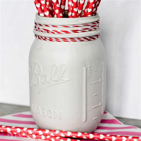 Chalk Paint Mason Jar Typically Simple