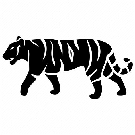 Animal Cat Tiger Tigress Wild Zoo Icon Download On Iconfinder