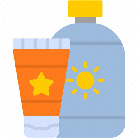 Sunscreen Nature Skincare Summer Icon Download On Iconfinder