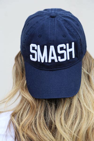 Navywhite Smash Ball Cap The Nash Collection