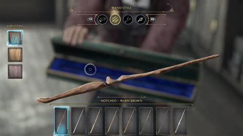 hogwarts legacy how to customize your wand