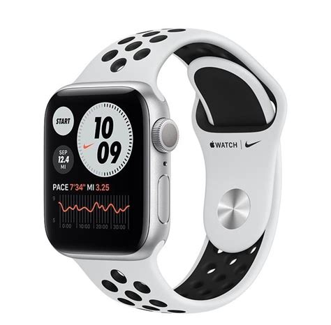 Apple Watch Nike Se Gps Cellular 44mm Silver Aluminium Case With Pure