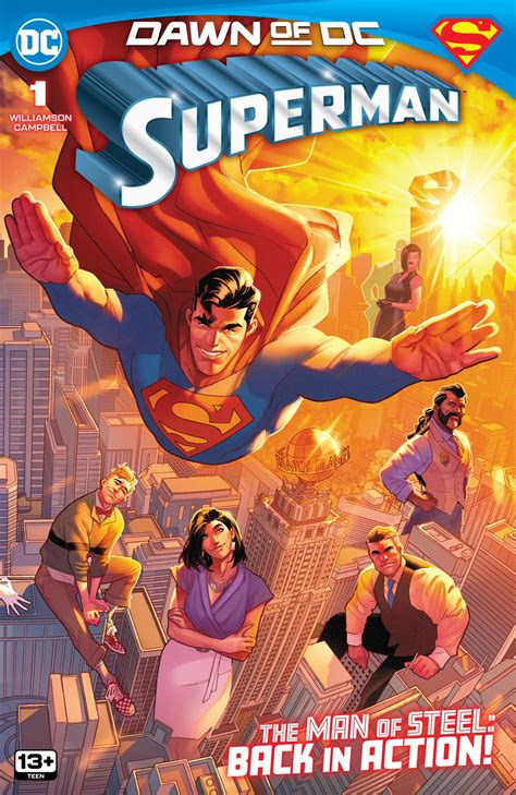 Superman 1 8 Page Preview And Covers Released By Dc Comics