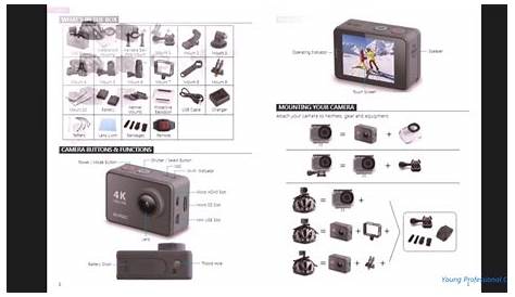 AKASO V50 Pro 4K Action Camera - User Manual - YouTube
