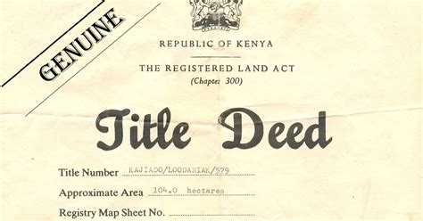 Ciris Life Coach How To Verify Your Land Title Deed Is Genuine