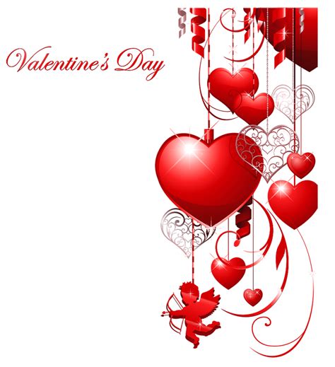 Happy valentines day, happy valentine day svg file for scrapbooking svgs. Valentines Day Decor with Hearts and Cupid Clipart ...
