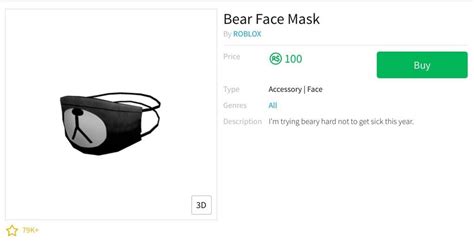 Bear Face Mask Code Fireource