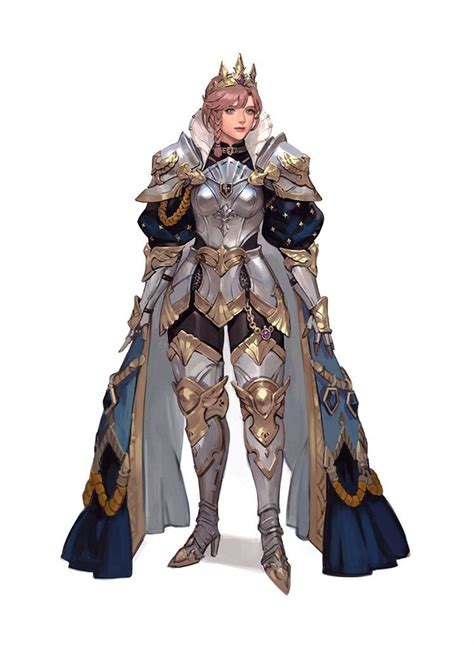 Princess Knight By Yeajin Heo Female Character Design Female Knight