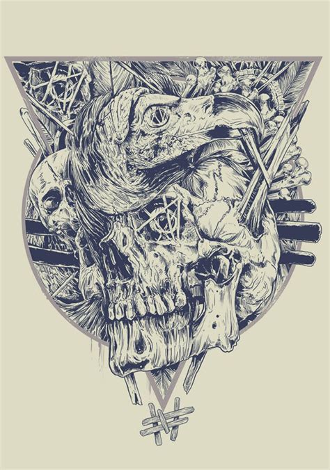 The Art Of Skulls Rafal Wechterowicz Skull Art Art Rafal