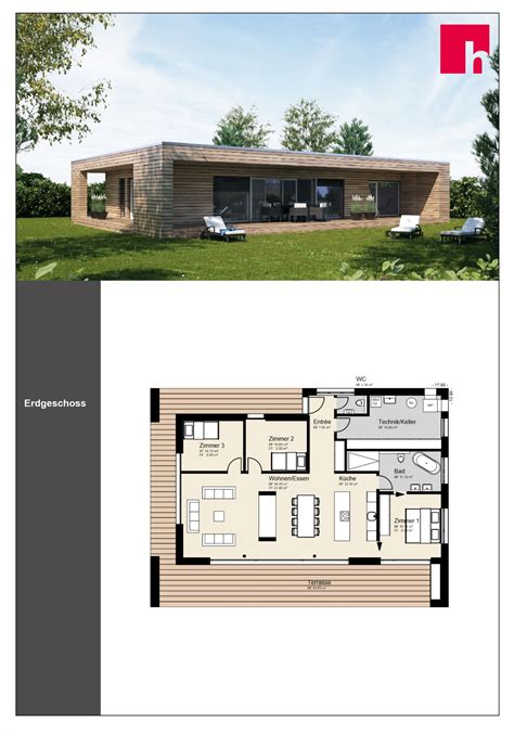 The Floor Plan For A Modern House