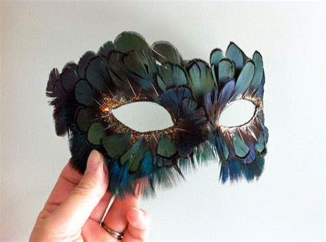 Feather Diy Feather Mask Feather Crafts Peacock Mask Peacock Feathers Masquerade Mask Diy
