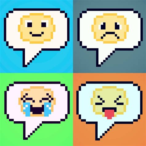 Emoji Pixels Jen Bear17 Foundmyself