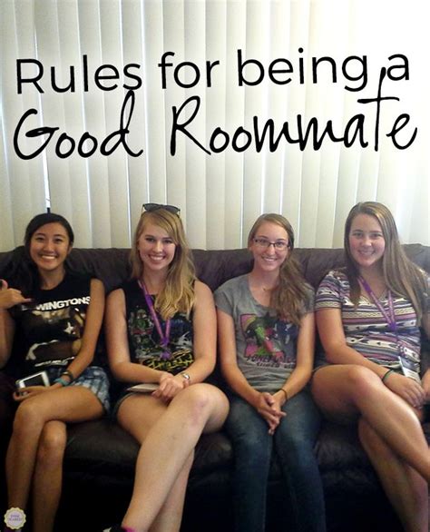 Rules For Being A Good Roommate Great Tips For Incoming College