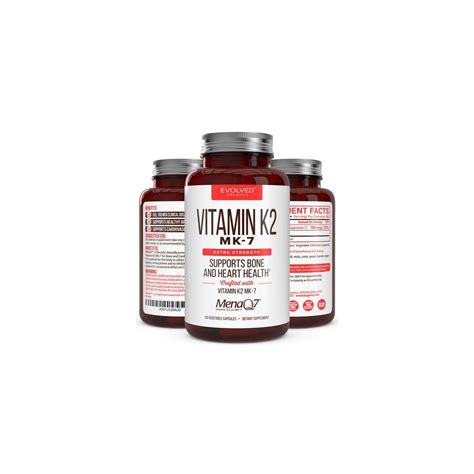 Look for a supplement that specifically lists menaquinone if you plan to supplement. Premium Extra Strength Vitamin K2 Supplement 180mcg ...