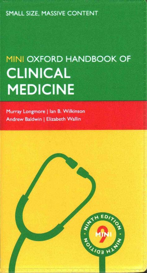 Oxford Handbook Of Clinical Medicine Mini Edition By Murray Longmore