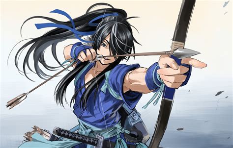 Wallpaper Anime Bow Japanese Arrow Guardian Mahou Drifters Images