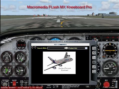 FS2004 MacromediaFlashKneeboardProForFS2004 Freeware Full