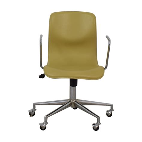 Office chair,ergonomic chair,mesh chair,leather chair,gaming chai domestic market, mid east, western europe, eastern europe, northe 74% OFF - CB2 CB2 Kinsey Office Chair / Chairs