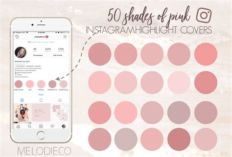 How to change the cover of an instagram photo? 50 Shades of Pink Instagram Highlight Covers | IG, Insta ...
