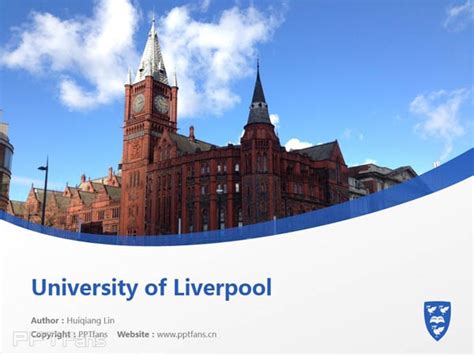 University Of Liverpool Powerpoint Template Download 利物浦大学ppt模板下载ppt